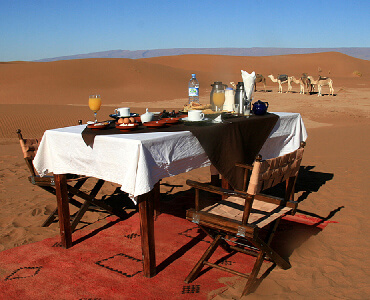 Tangier desert tours 3 days — Sahara camel trekking