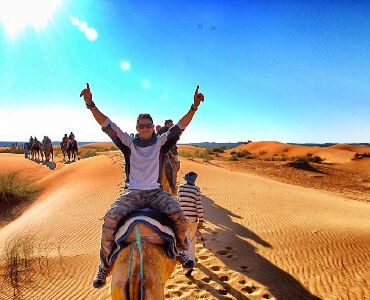 Tangier desert tours 4 days — Merzouga sand dunes