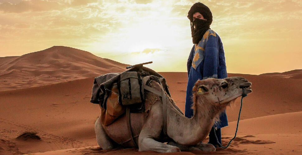 Morocco desert tours — Chefchaouen blue city medina